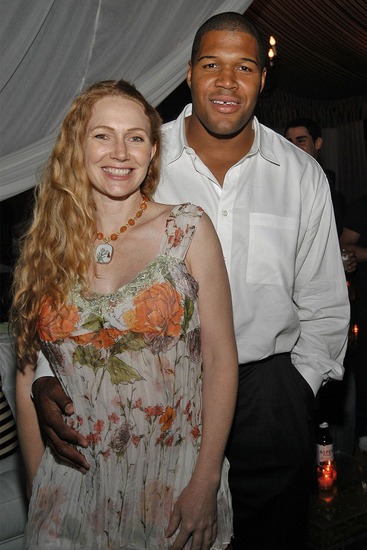 Picture of Jean Muggli and her former husband Michael Strahan